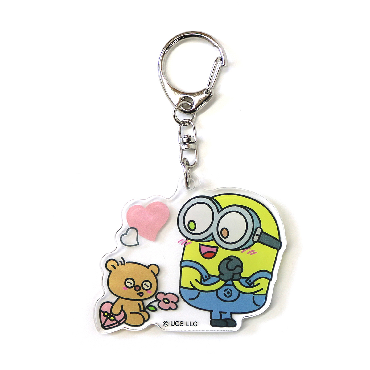 ミニオン キーホルダー カラフル MINIONS（ミニオンズ） 怪盗グルーのミニオン超変身 キーリング