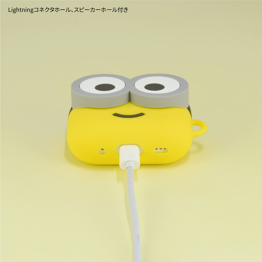 Apple - 値下げしました　AirPods ミニオンケースカバー 楽天市場】エアーポッズ シリコンケース MINIONS ミニオンズ