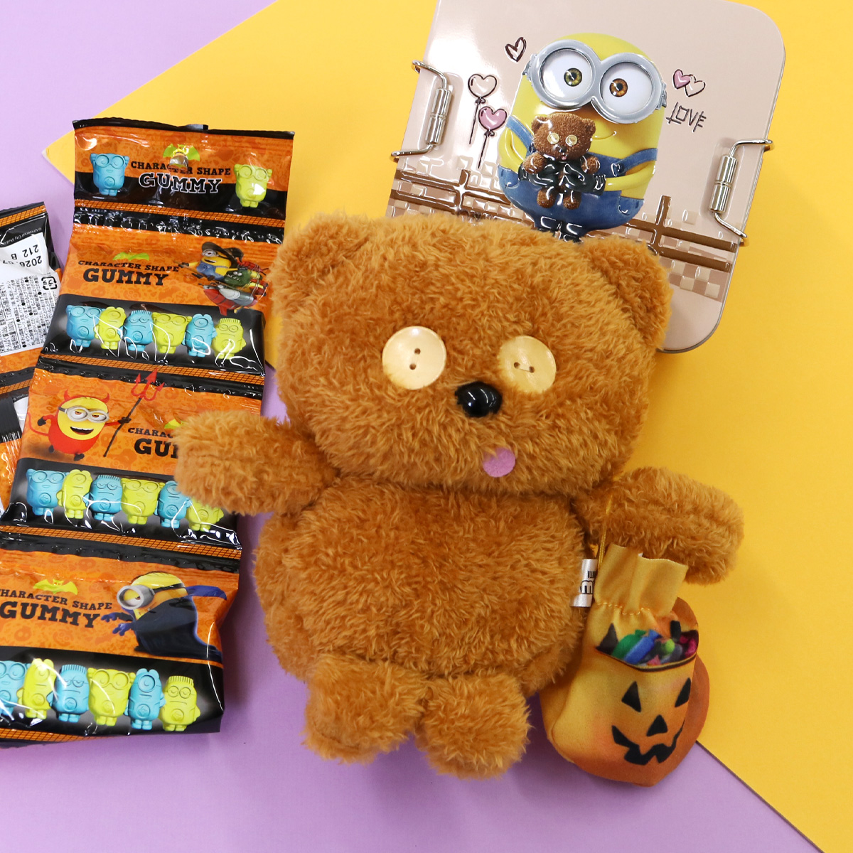 ミニオン　　ぬいぐるみ　ティム　全長約8〜33cm　6体セット　ハロウィン 楽天市場】☆訳ありお値下げ☆ ハロウィン お菓子 詰め合わせ